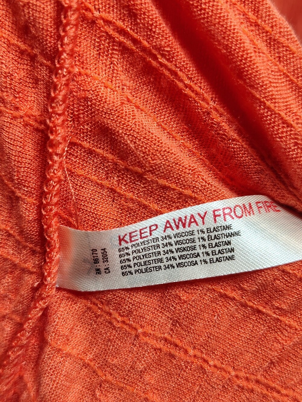 NWT Free People La La Maxi Dress Wild Papaya Orange Tiered Flutter Sz L - Picture 8 of 11